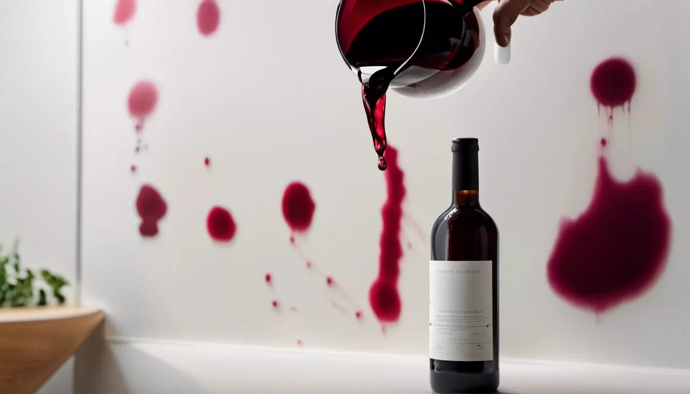 How to Remove Red Wine Stains from Wall Wine Cleaning Tips